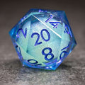 Sage’s Lovers Souls – 33mm Liquid-Core D20 Sharp Edge Resin Dice - Sage's PortalLiquid Core Dice Set