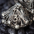 Sage's Macabre Bone Trinket Nickel Hollow Metal Dice Set - Sage's PortalHollow Metal Dice Set