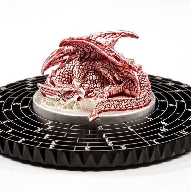 Sage's Red Dragon Dice Wheel - Sage's PortalDice Wheel
