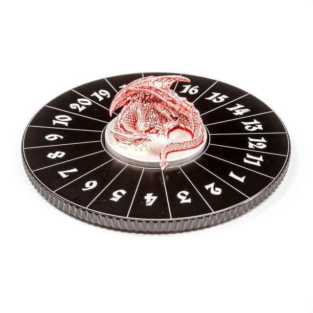Sage's Red Dragon Dice Wheel - Sage's PortalDice Wheel