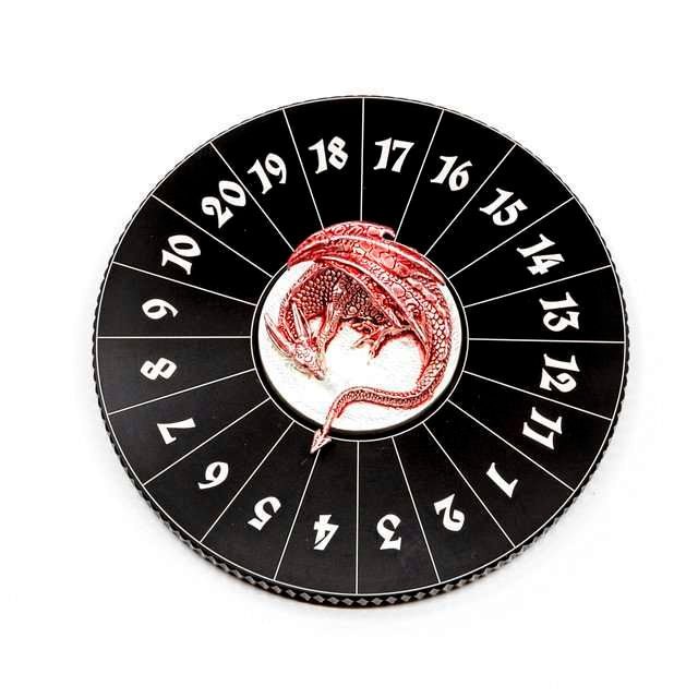 Sage's Red Dragon Dice Wheel - Sage's PortalDice Wheel
