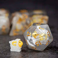 Sage's Sheep Familiar Resin Polyhedral Dice Set - Sage's PortalResin Dice Set