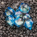 Sage's Spirits - Abyssal Spirits Liquid Core Sharp Edge Resin Dice Set - Sage's PortalLiquid Core Dice Set