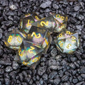 Sage's Spirits - Nether Spirits Liquid Core Sharp Edge Resin Dice Set - Sage's PortalLiquid Core Dice Set