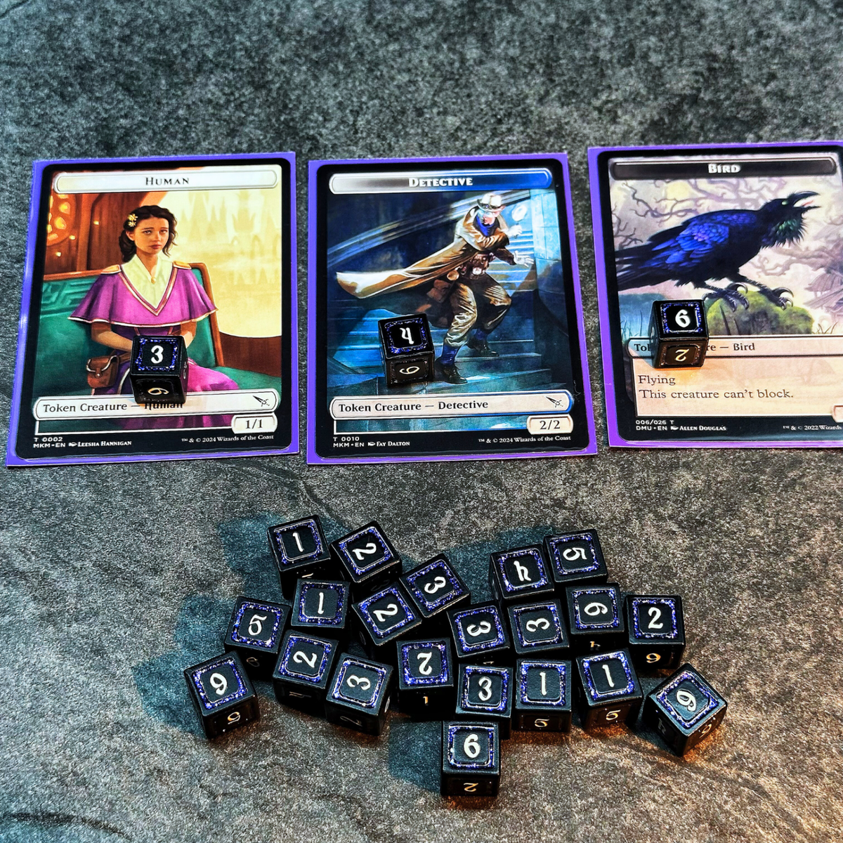Sage's Splendors Royal Purple Metal d6 Dice 24 Piece Set - Sage's PortalMetal Dice Set