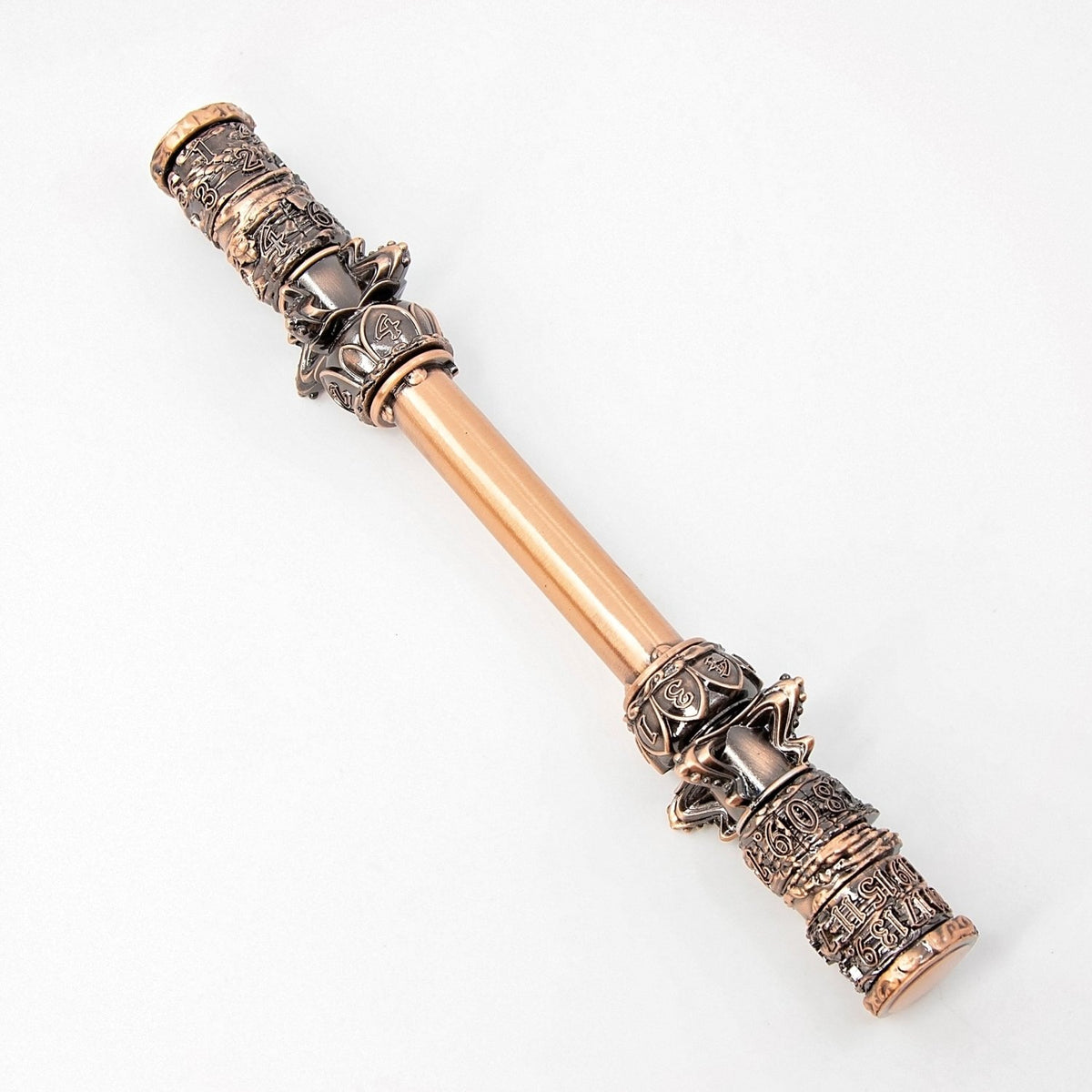 Sage's Staffs of Power Wand of History Metal Rod Dice Spinner - Sage's PortalDice Wheel
