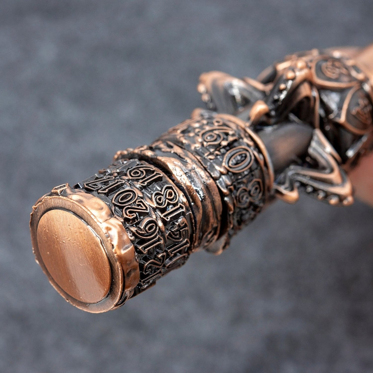 Sage's Staffs of Power Wand of History Metal Rod Dice Spinner - Sage's PortalDice Wheel