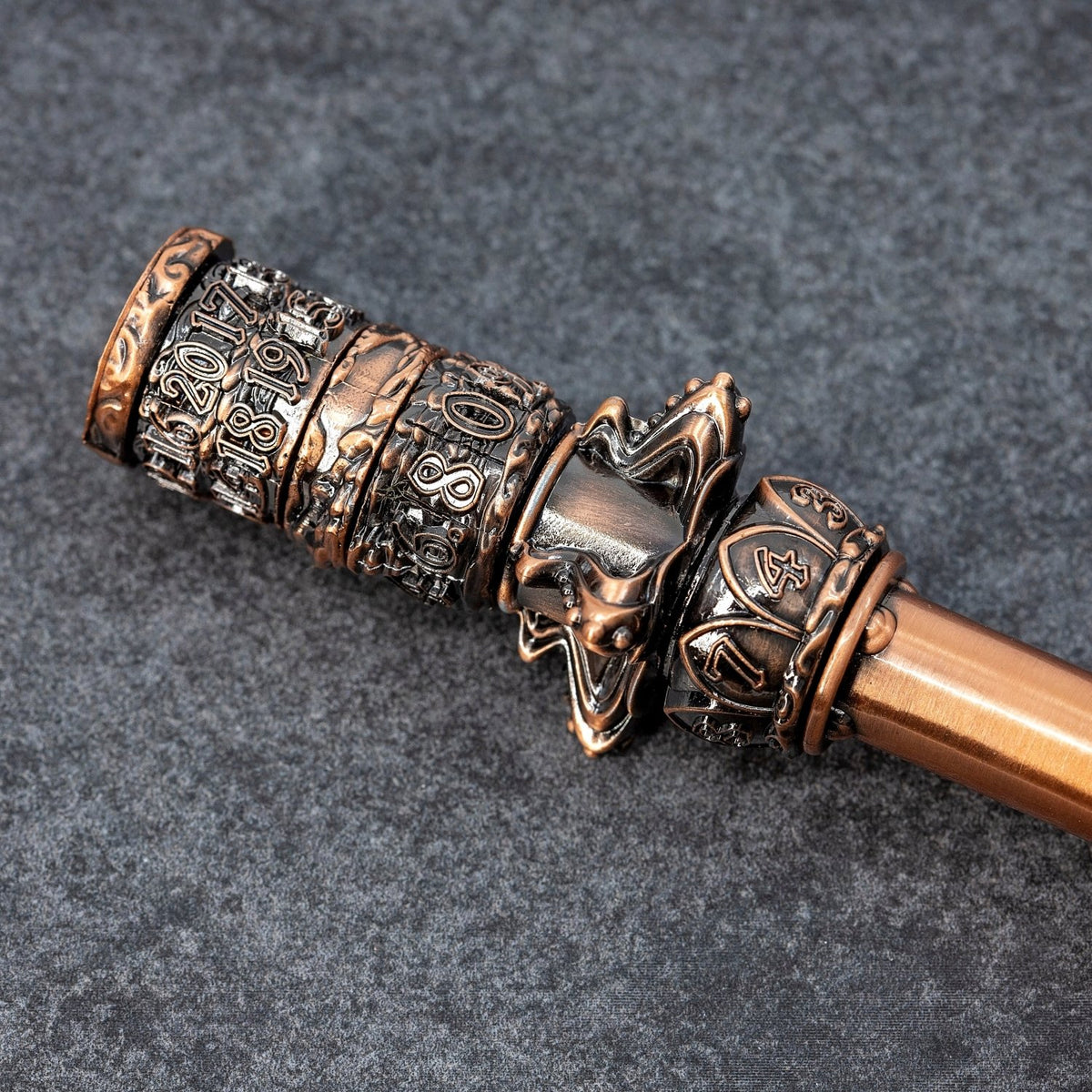 Sage's Staffs of Power Wand of History Metal Rod Dice Spinner - Sage's PortalDice Wheel