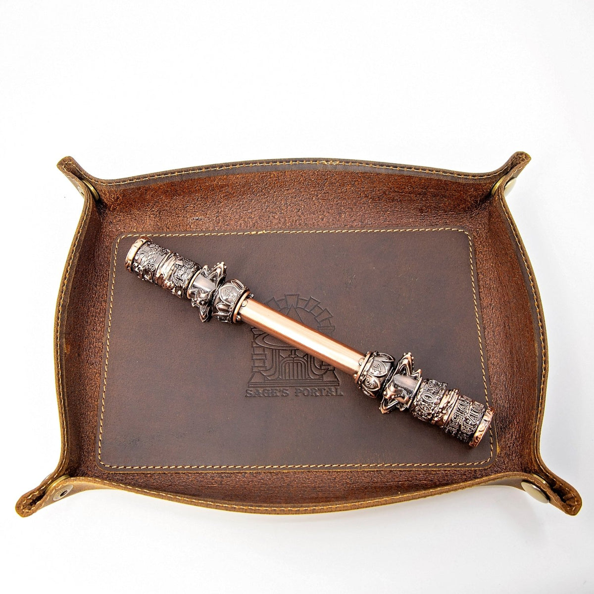 Sage's Staffs of Power Wand of History Metal Rod Dice Spinner - Sage's PortalDice Wheel