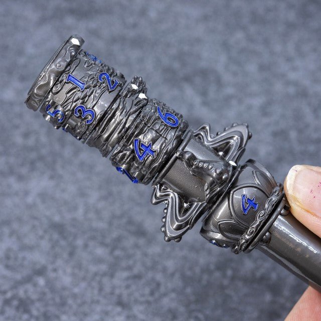 Sage's Staffs of Power Wand of Night Metal Rod Dice Spinner, dice wheel - view 4