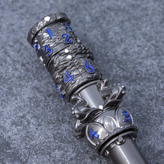 Sage's Staffs of Power Wand of Night Metal Rod Dice Spinner, dice wheel - view 6