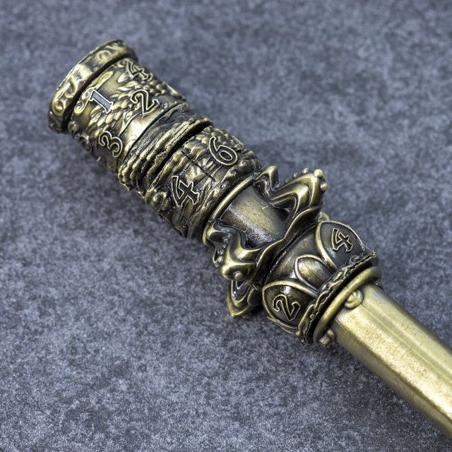 Sage's Staffs of Power Wand of Wealth Metal Rod Dice Spinner, dice wheel - view 5