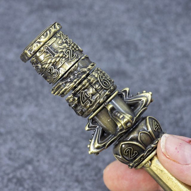 Sage's Staffs of Power Wand of Wealth Metal Rod Dice Spinner, dice wheel - view 8