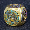 Sage's Tesseracts Master of Fate Metal Cube Dice Spinner - Sage's PortalDice Wheel