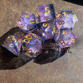 Sage's Twilight Souls Liquid Core Sharp Edge Resin Dice Set - Sage's PortalLiquid Core Dice Set