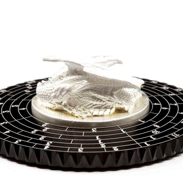 Sage's White Dragon Dice Wheel - view 7